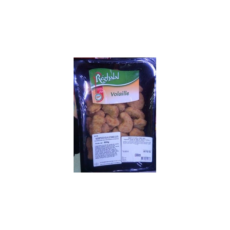 Reghalal Nuggets De Dinde Halal 800G