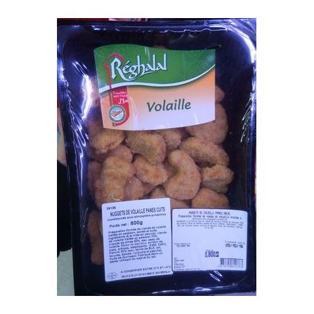 Reghalal Nuggets De Dinde Halal 800G