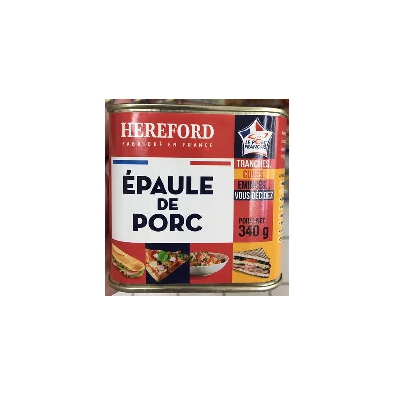 Hereford Epaule De Porc 340G