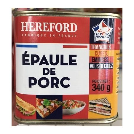 Hereford Epaule De Porc 340G