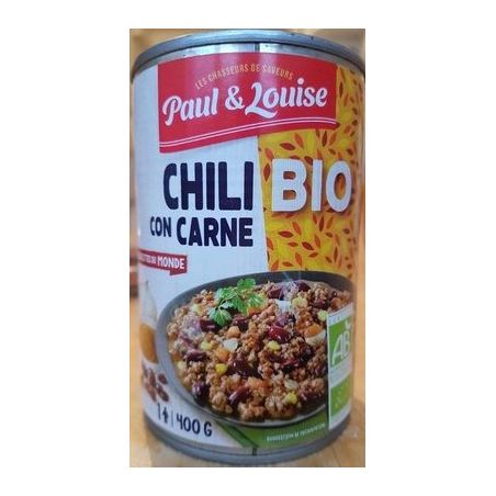 Paul&Louis Paul&L Chili Con Carn Bio 400G