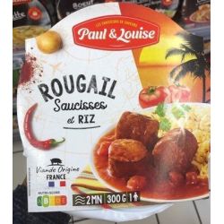 P&Louise P&Lou Rougail Sauc./Riz B.300G