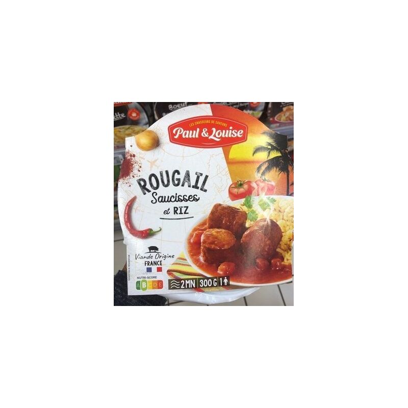 P&Louise P&Lou Rougail Sauc./Riz B.300G