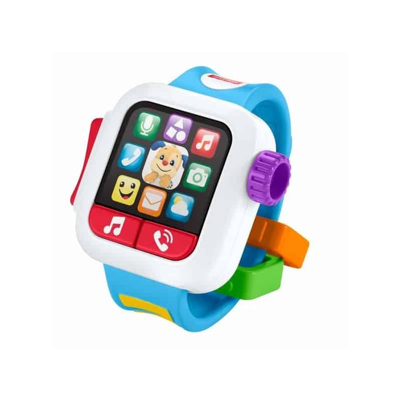 Mattel Fisher-Price Ma Première Montre Puppy, Jouet Interactif Musical Avec Activités, Sons, Images Et Musique, Gmm51