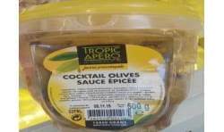 Tropapero Cocktail Olives 500Gr