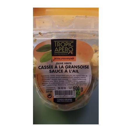 Tropapero Oliv Vert Casse Gransoise 500G
