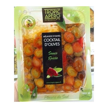 Tropapero T.Apero Cocktail Olives 250G