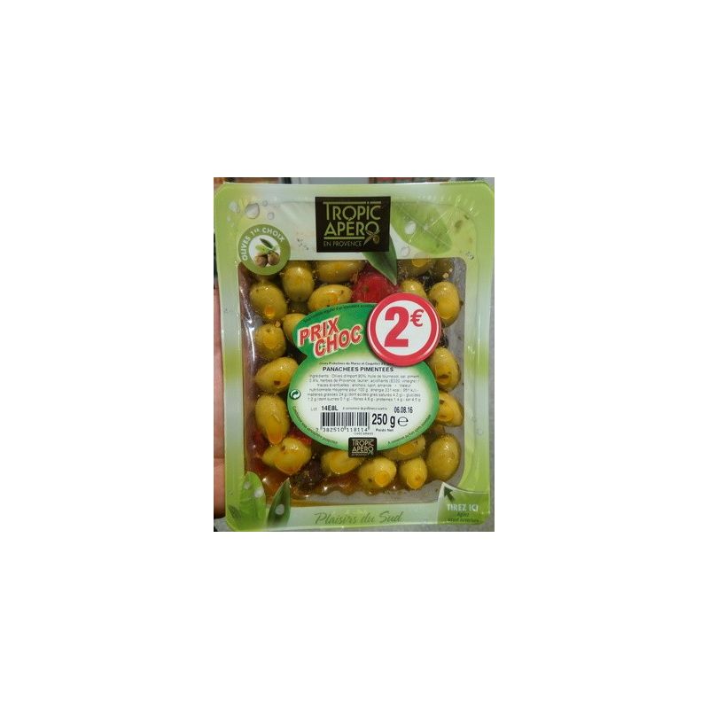 Tropapero T.Apero Oliv Panach Piment250G