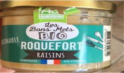 Mets Bio Tart.Roque/Raisin 90G