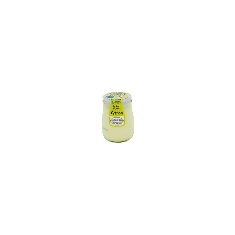 Fermier Manege 180G Yaourt Lait Entier Du Jour Citron