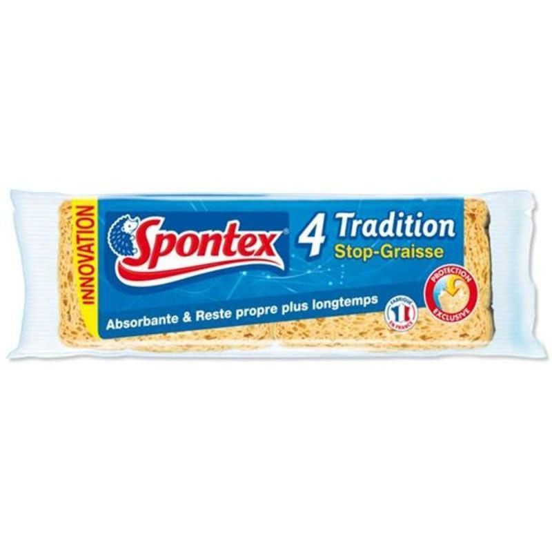 Spontex Eponge Trad Stp Gra X4