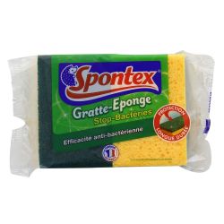 Spontex Grat Eponge Antibac X2