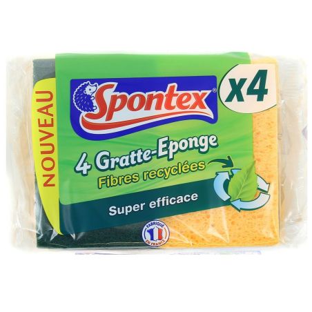 Spontex Comb Fibre Recyc X 4