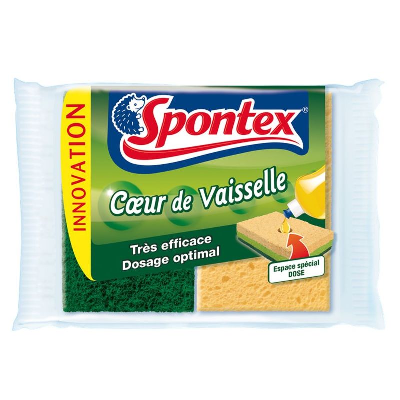 Spontex Comb Coeur Vaissel.X2