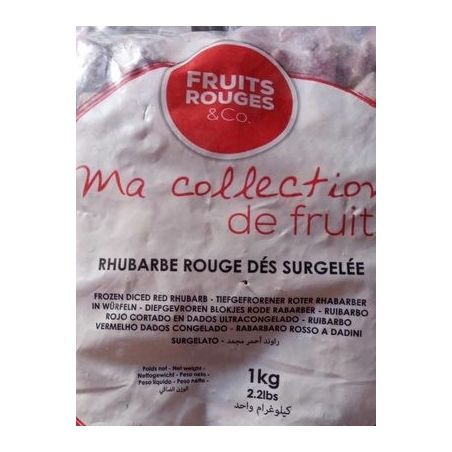 Fruits Rouges 1Kg Rhubarbe Des Surgelee