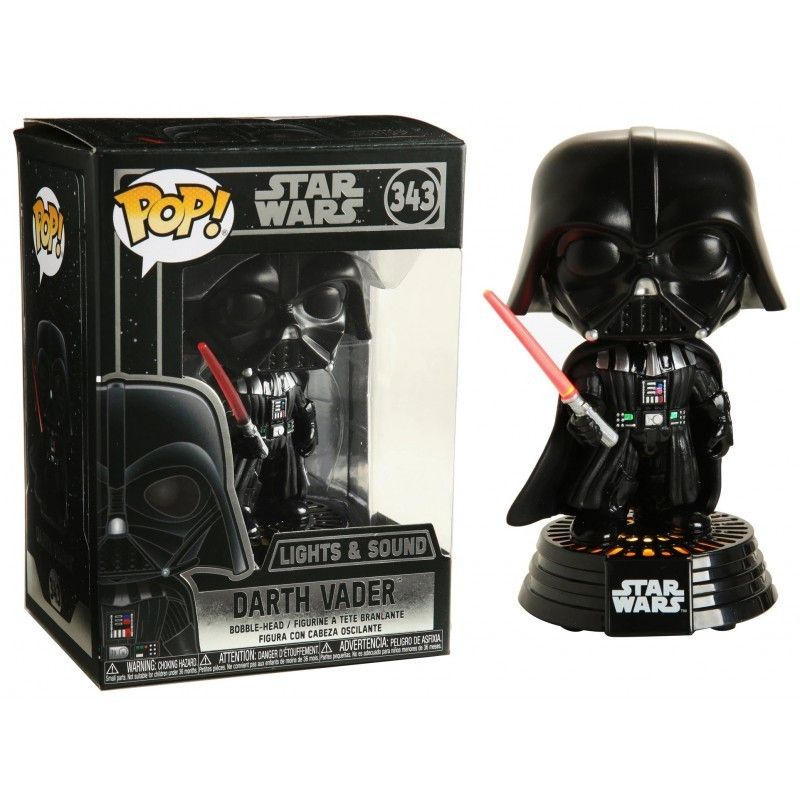 Funko Star Wars Pop! Darth Vader Electronic Light & Sound N°343