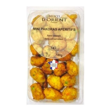 D.D Orient 180G Mini Pakoras Aperitifs Pn