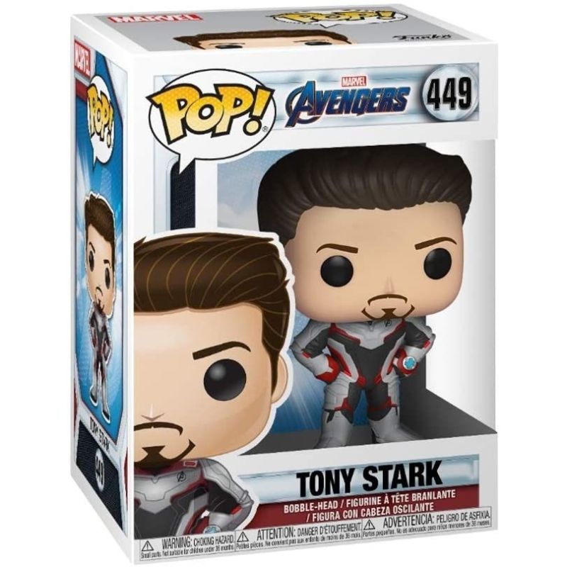 Funko Pop Marvel Iron Man 2 Bobble Avengers Endgame Tony Stark Collectible Figure 36660 Multicolore