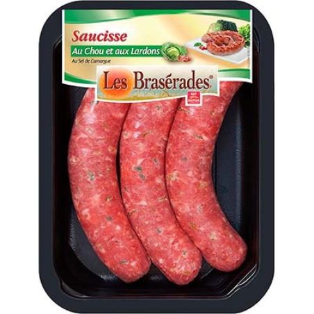 Saucisse Chou&Lard 300G B