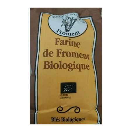 Harpe Noir Nr Farine Fromt Bio 1Kg