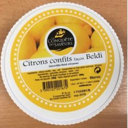 Conqsaveur Cds Citron Confit Beldi 200G