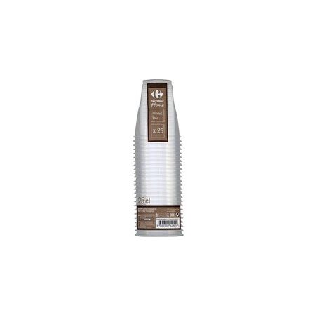 Carrefour Gobelets Cristal Heptagonaux
