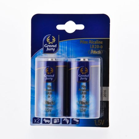 Grand Jury Blister 2 Piles Lr20 I-Tech