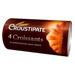 Croustipate 240G 4 Gros Croissant Crousti