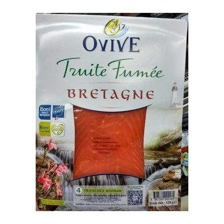 Oviv Truite Fum Bretag 4T 120G