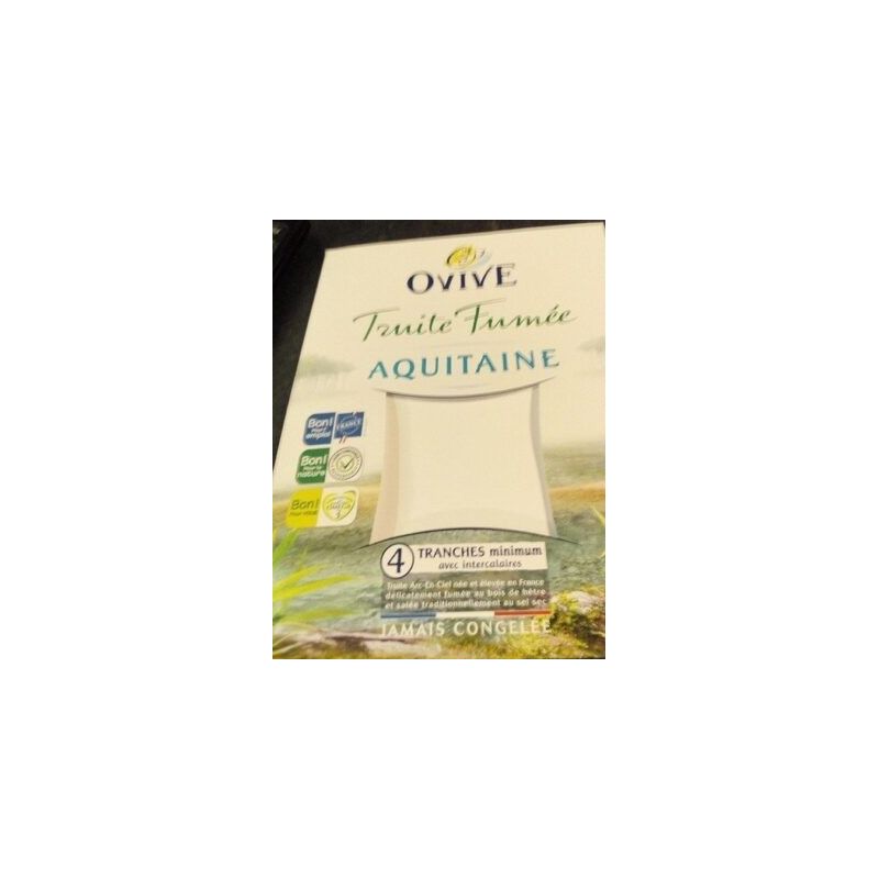 Ovive Ov Truite Fum Aquitaine4T 120G