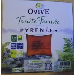 Ovive 60G 2 Tranches Truite Fumee