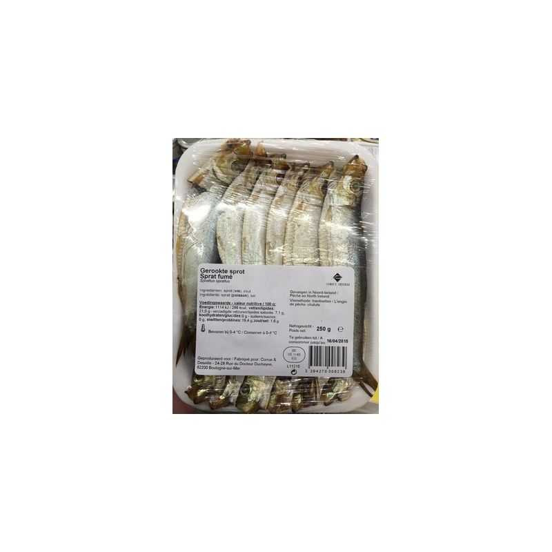 Corrue Sprat Fume 250G