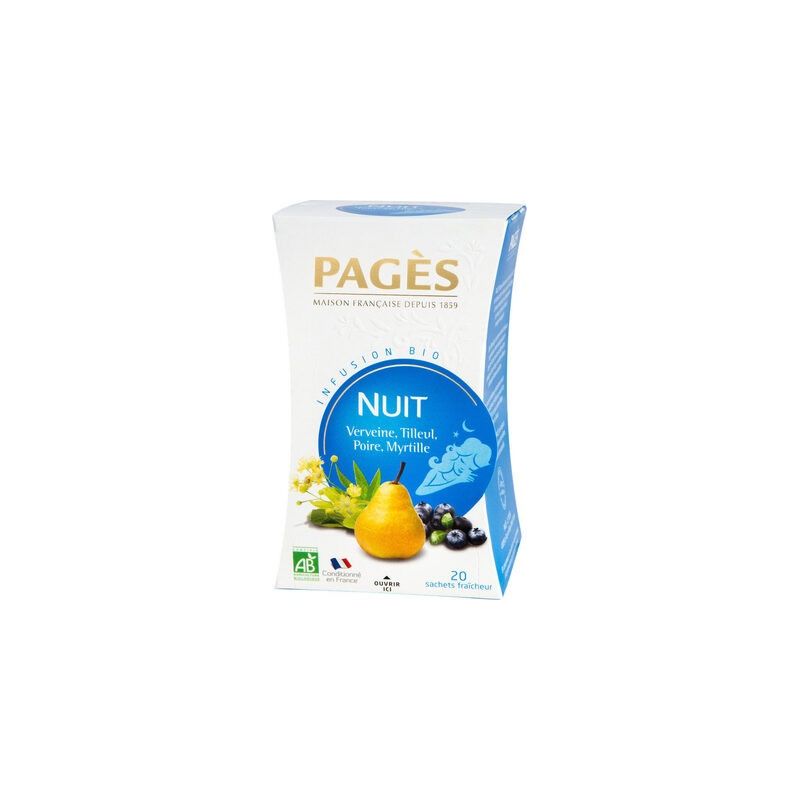 Pages Infusion Nuit Bio 30G