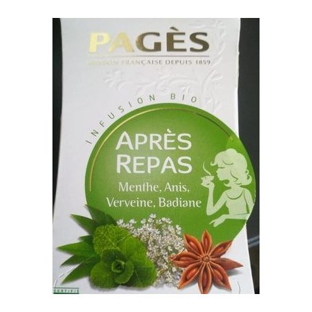 Pages Inf. Apres Repas Bio 30G