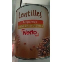 Netto Lentilles 4/4 530G