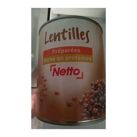 Netto Lentilles 4/4 530G