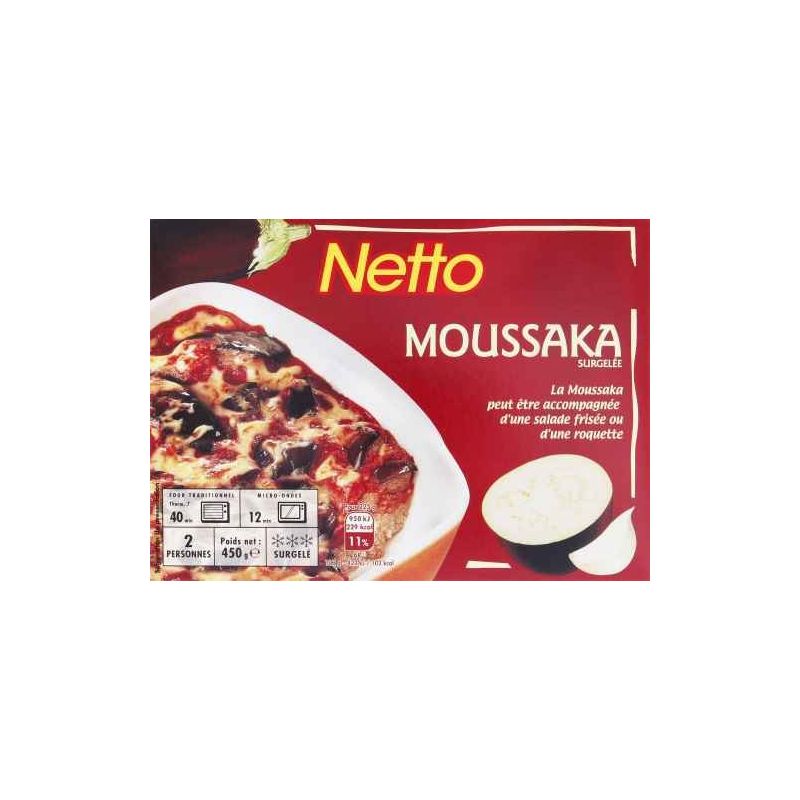Netto Moussaka 450G