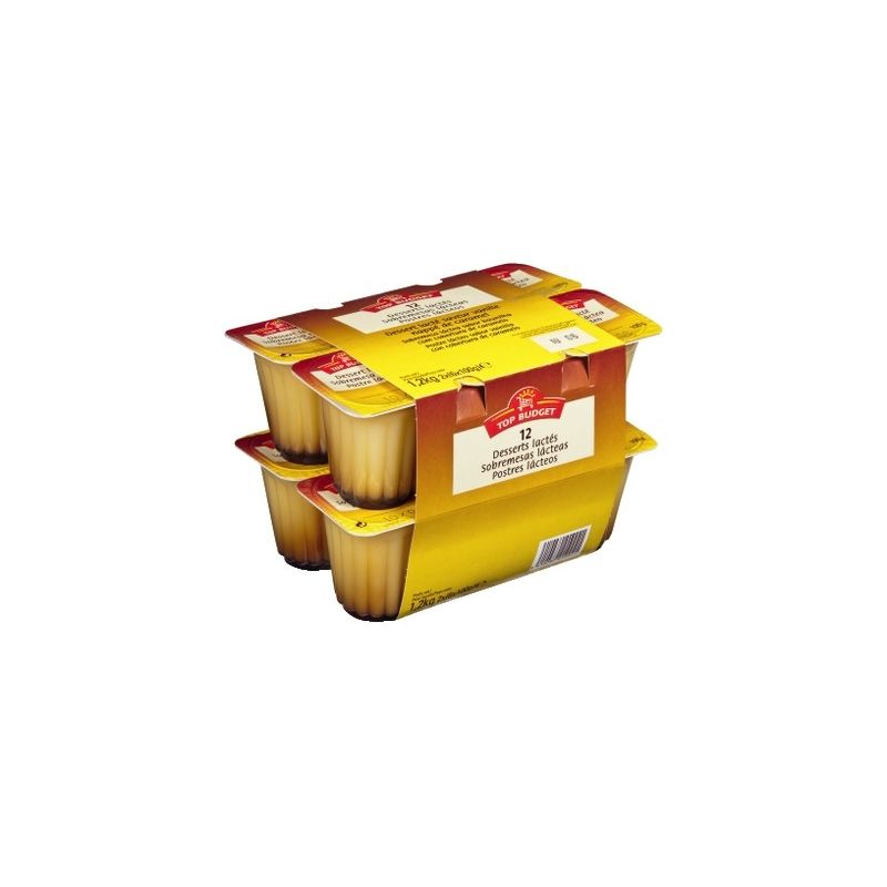 Top Budget T.Budget Flan Nappe 12X100G