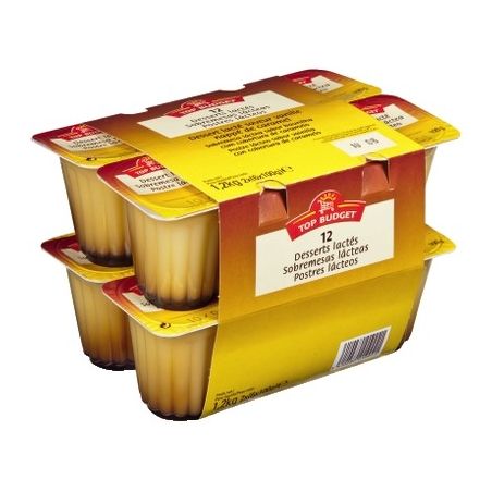 Top Budget T.Budget Flan Nappe 12X100G