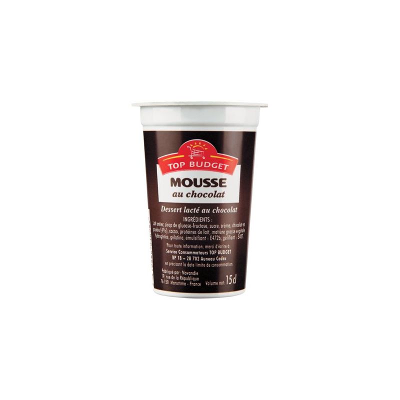 Top Budget T.Budget Mousse Chocolat 70G