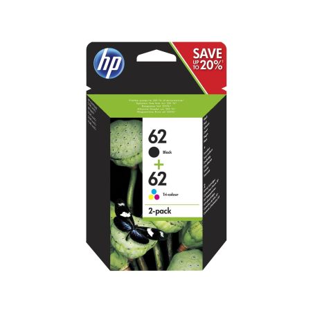 Hewlett Packard Cartouche D'Encre Pack 62 N+C
