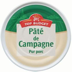 Top Budget Pate Campagne 130G