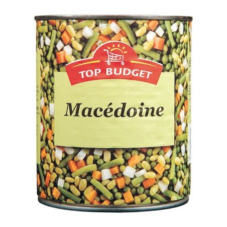 Top Budget Tb Macedoine Legumes 4/4 530G