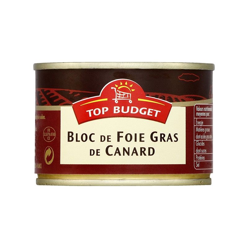 Top Budget Tb Bloc Foie Gras Canar.Bt150G