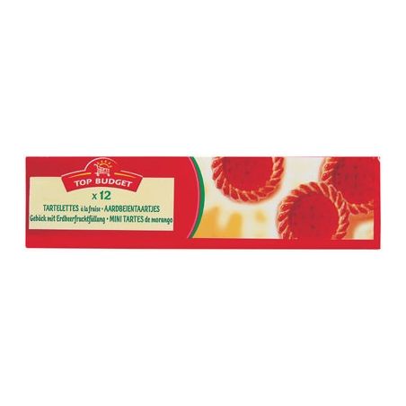 Top Budget Tartel Fraise 200G