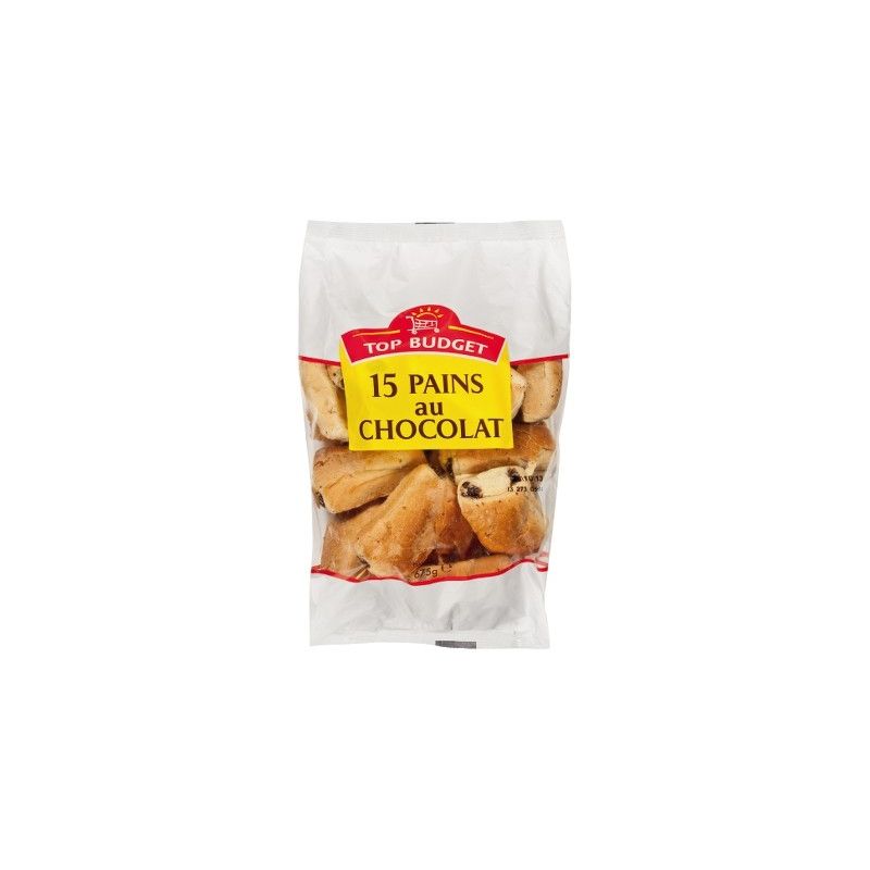 Top Budget T.Budget 15 Pains Choc Gv 675G