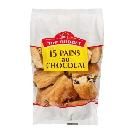 Top Budget T.Budget 15 Pains Choc Gv 675G