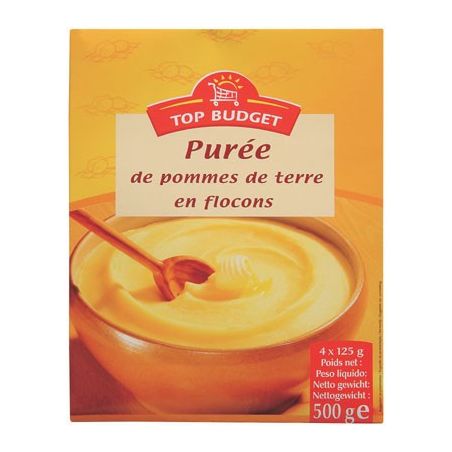 Top Budget Puree Nature 500 G