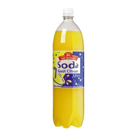 Top Budget Soda Citron Pet 1L5