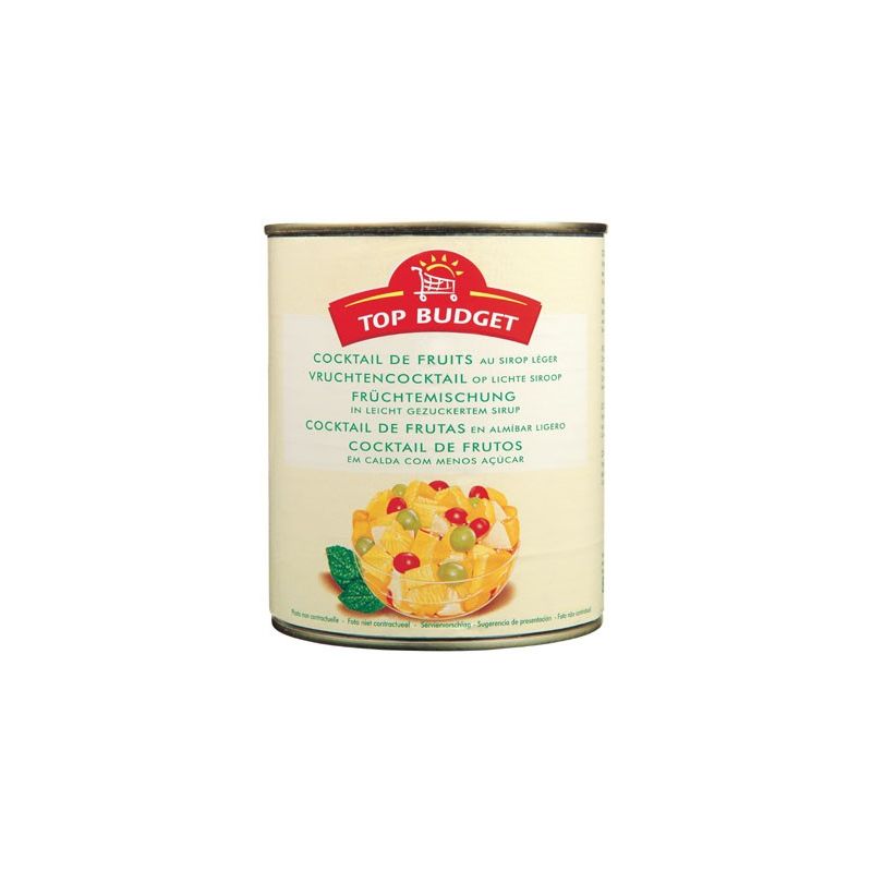 Top Budget T.B Cocktail De Fruit4/4 500G
